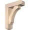 Ekena Millwork Imperial Craftsman Smooth Bracket w/ Offset Brace, Douglas Fir, 5 1/2"W x 18"D x 22"H BKT0604X18X22IMP04SDF - alternate 1